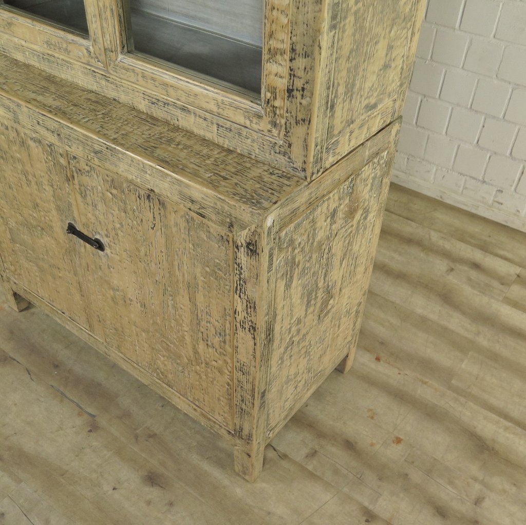 Vitrine Bücherschrank Kiefer 1,00 m