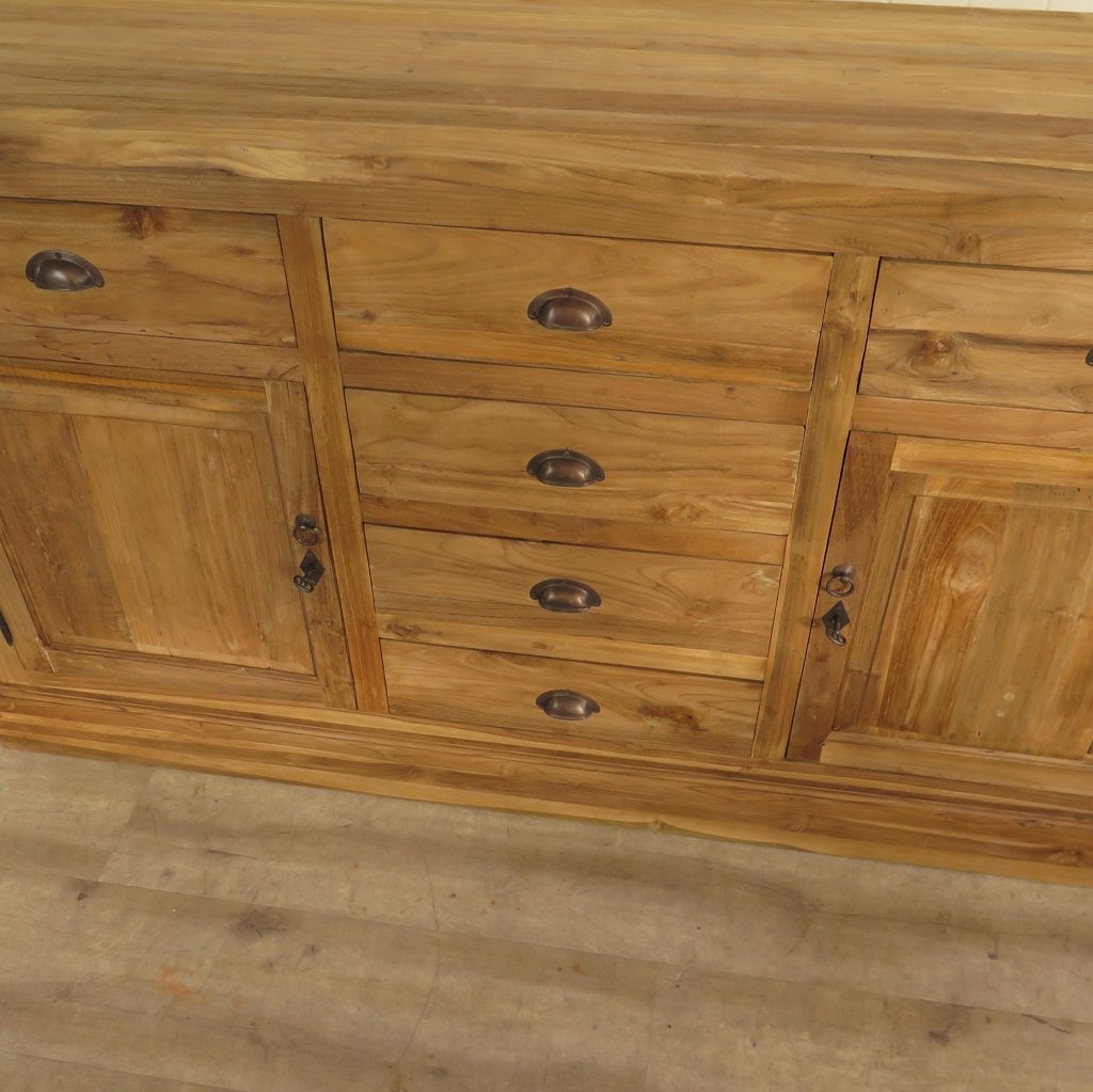 Sideboard Anrichte Teakholz 1,80 m