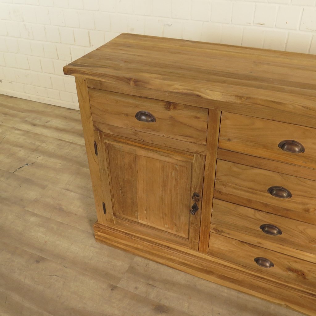 Sideboard Anrichte Teakholz 1,80 m