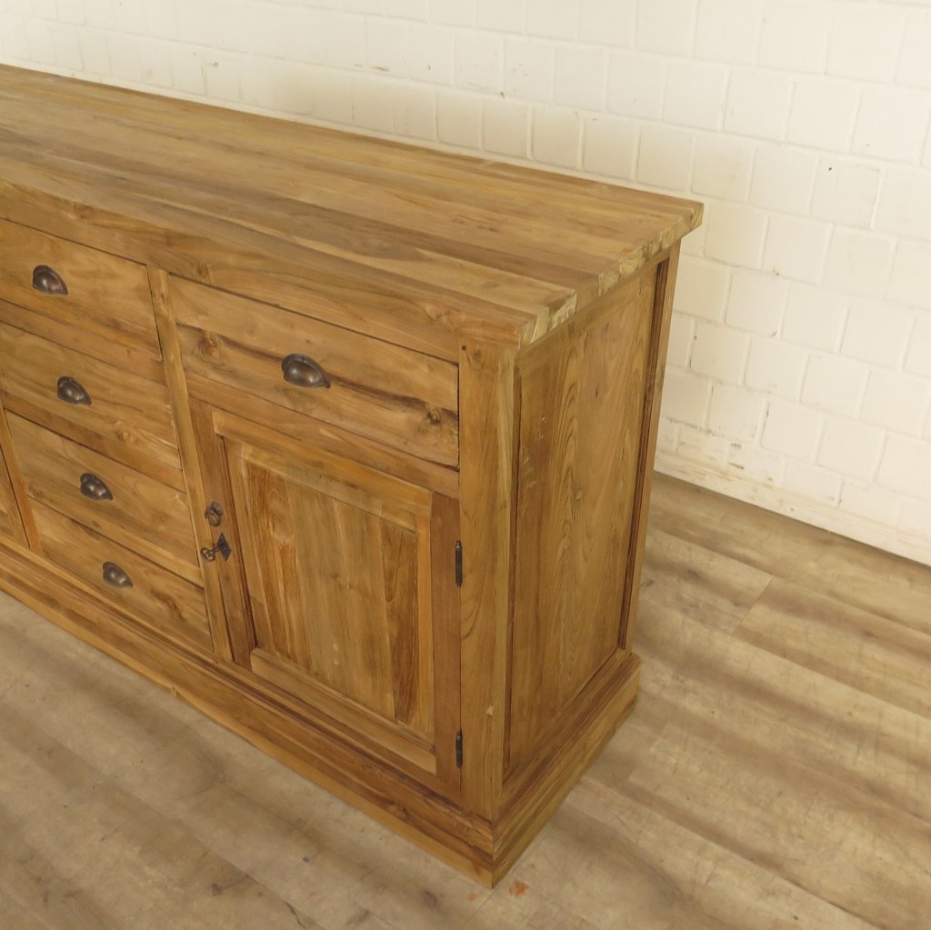 Sideboard Anrichte Teakholz 1,80 m