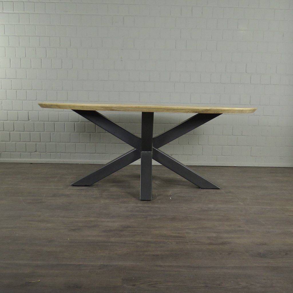 Esstisch Tisch Eiche Oval 2,00 m x 1,10 m