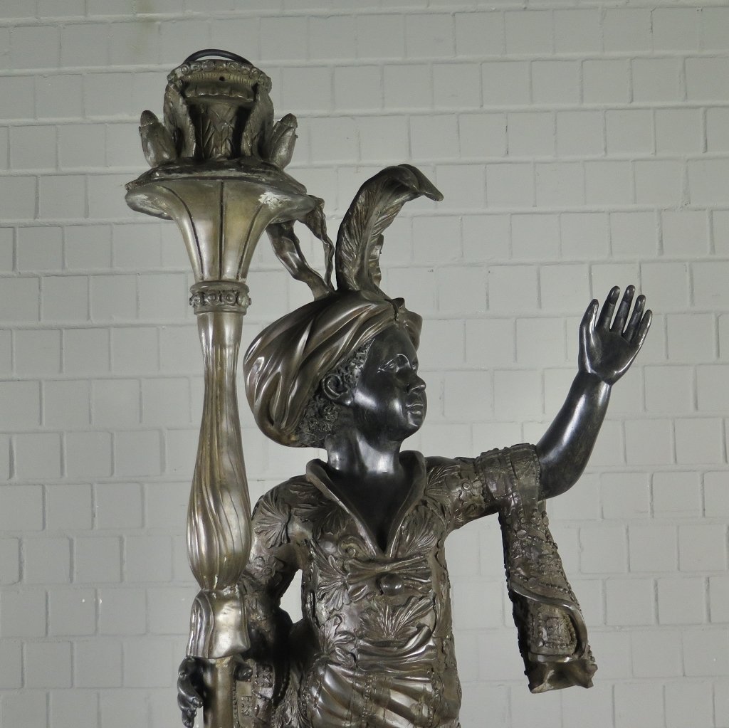 Set Stehlampen Lampe Orientalisch Bronze 2,00 m