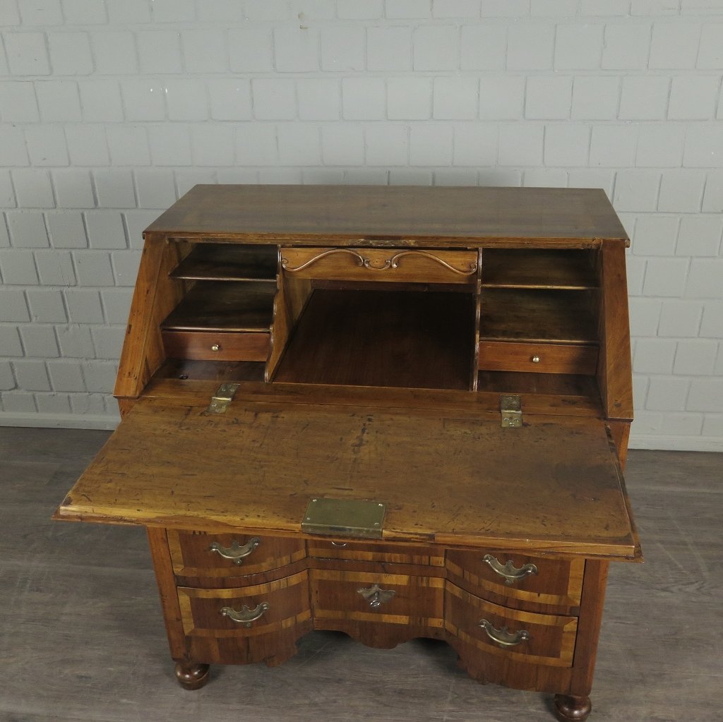 Schreibtisch Sekretär Louis-seize 1790 Nussbaum