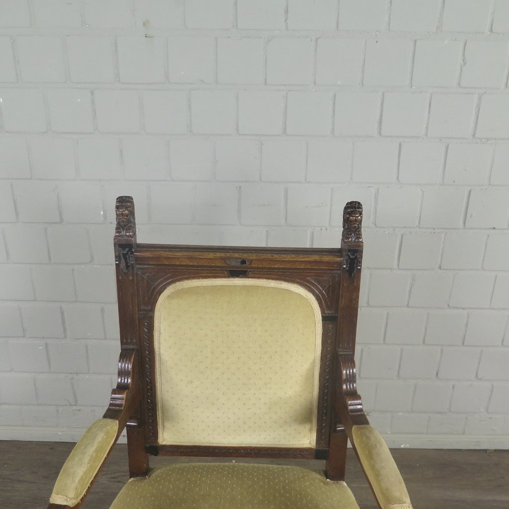 Set Stühle Stuhl Gründerzeit 1880 Eiche