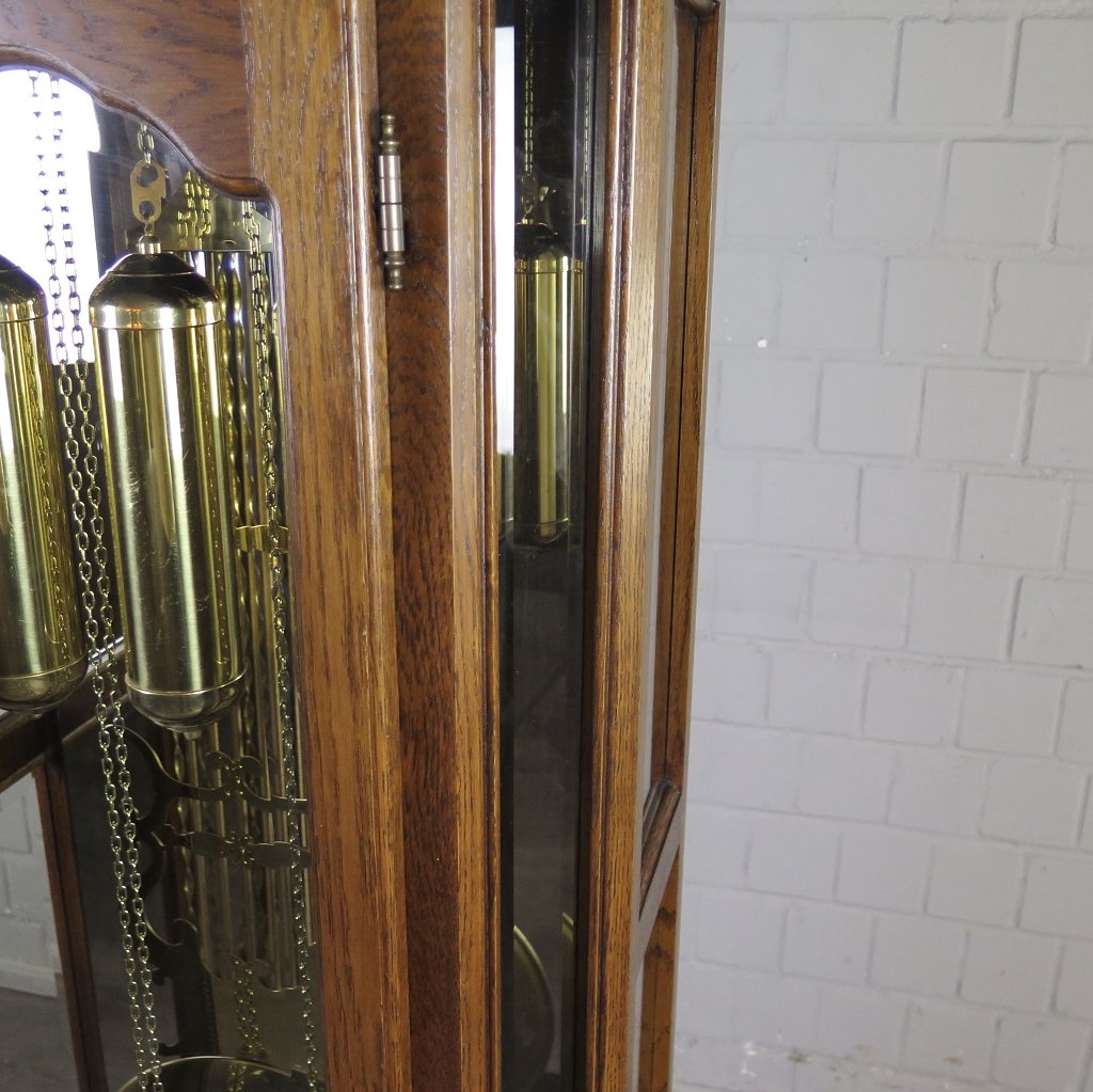 Standuhr Uhr Interclock Eiche Westminster
