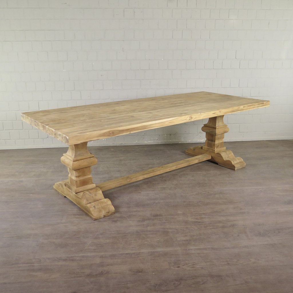 Esstisch Tisch Teakholz 2,40 m x 1,00 m
