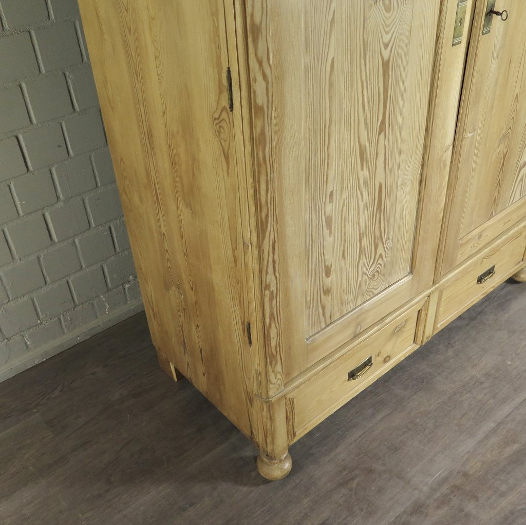 Schrank Kleiderschrank Jugendstil 1910 Kiefer