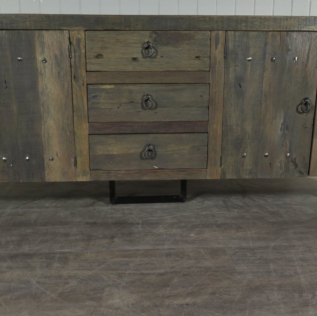 Sideboard TV-Möbel Teakholz 2,40 m 