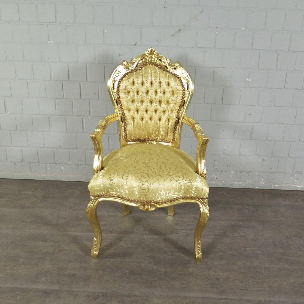 Barockstuhl Stuhl Gold Setpreis 