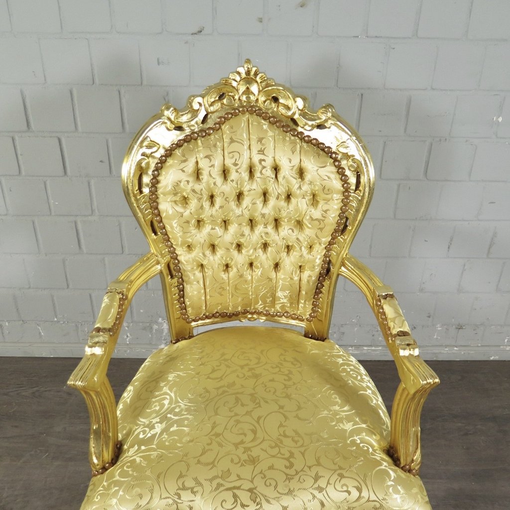 Barockstuhl Stuhl Gold Setpreis 