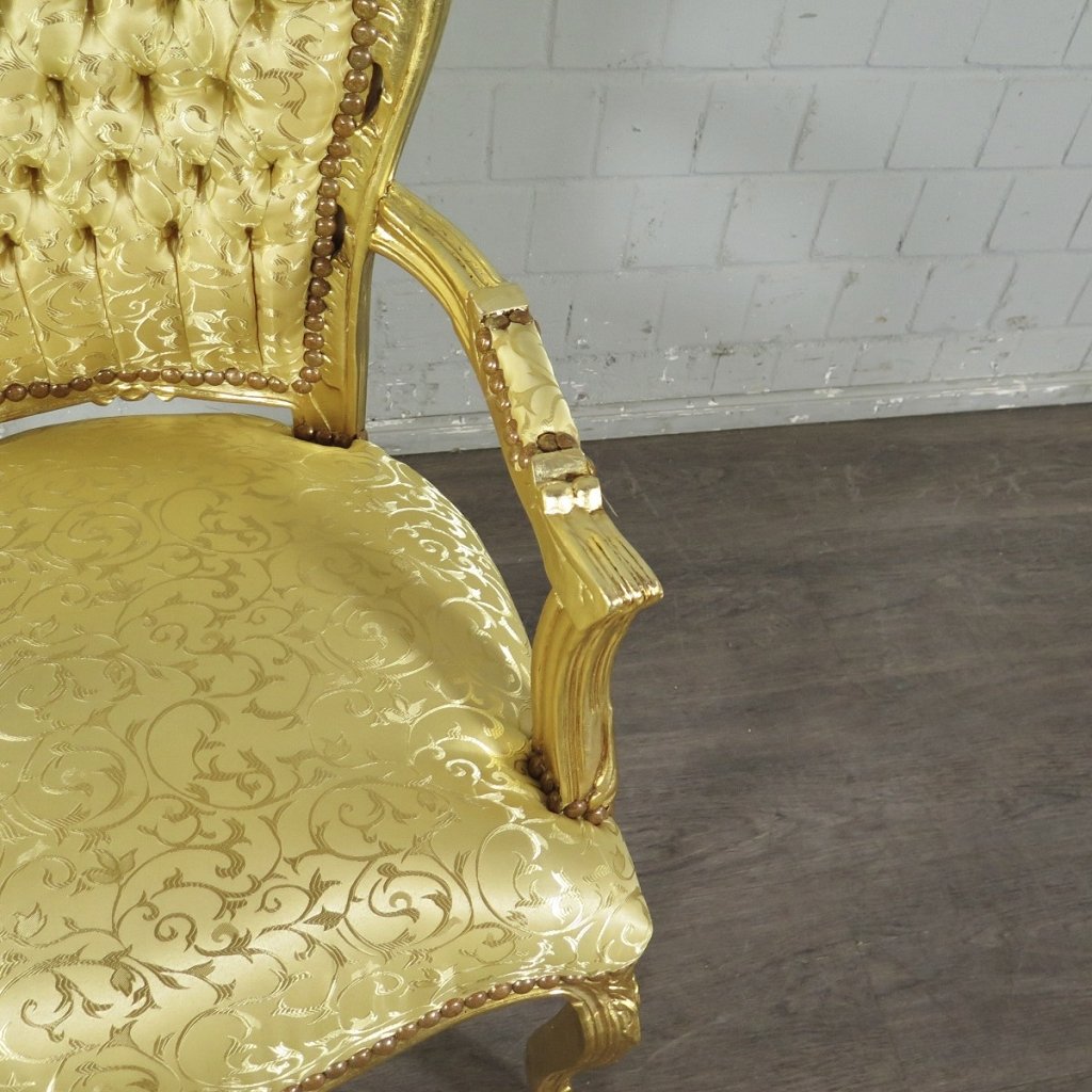 Barockstuhl Stuhl Gold Setpreis 
