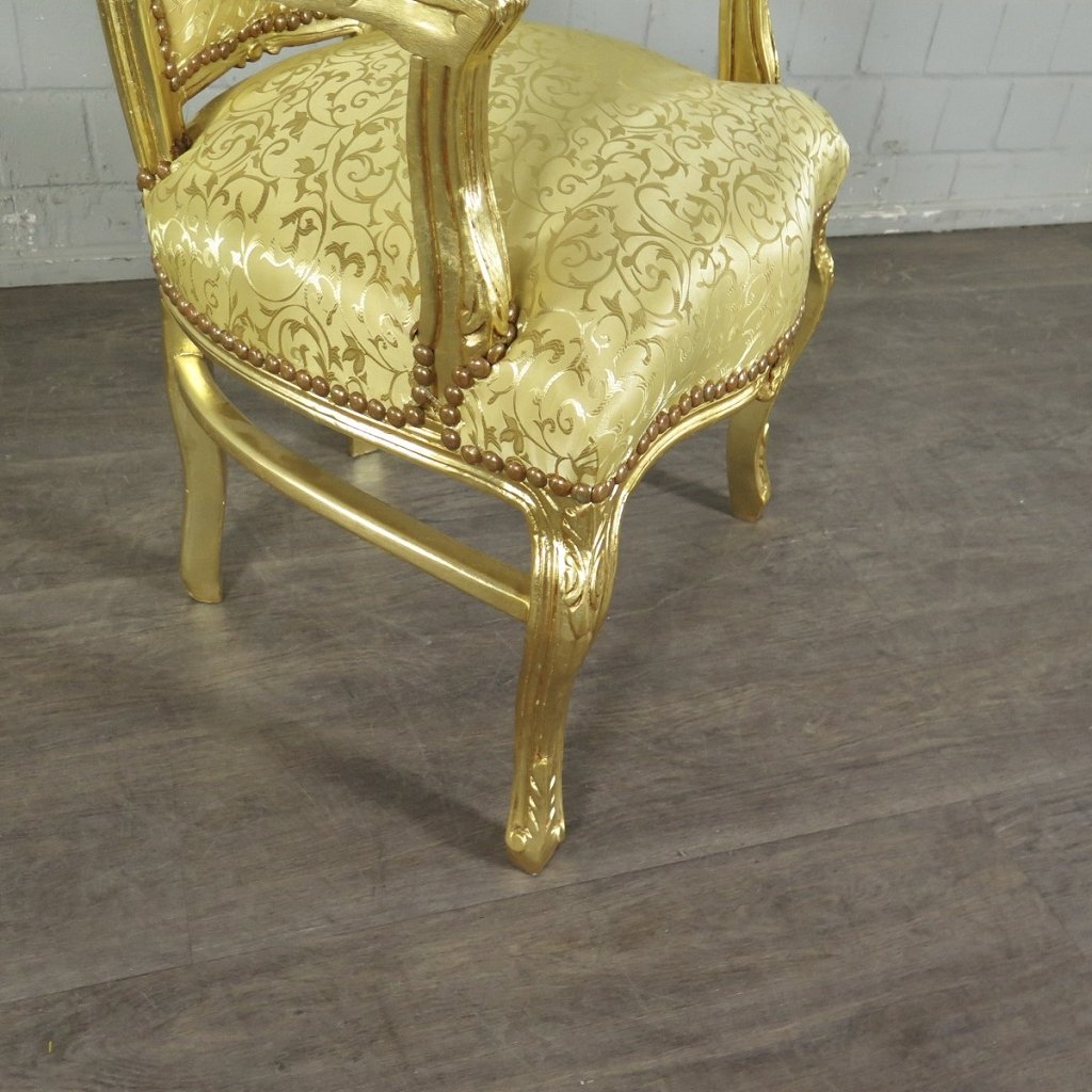Barockstuhl Stuhl Gold Setpreis 