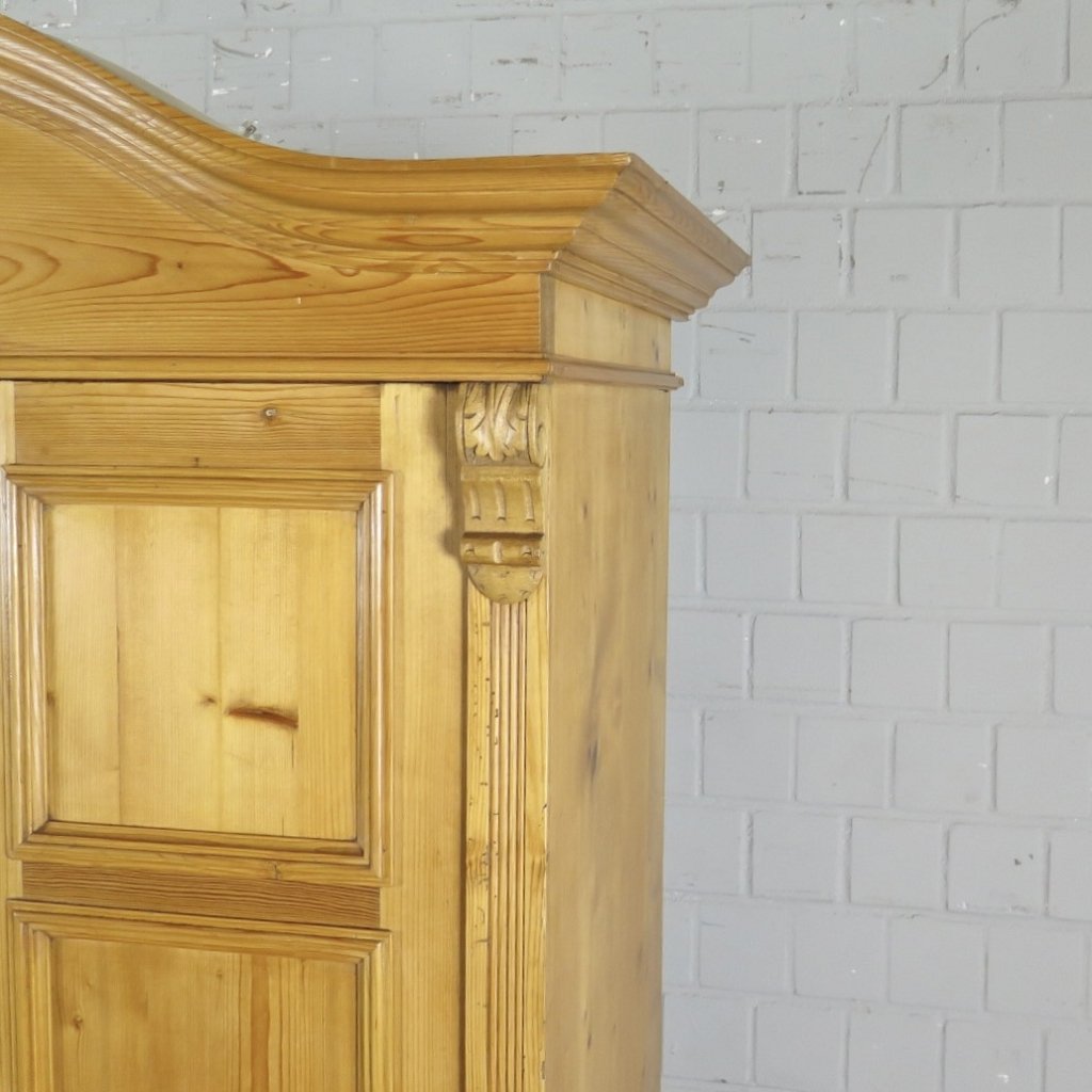 Schrank Kleiderschrank Gründerzeit 1880 Kiefer