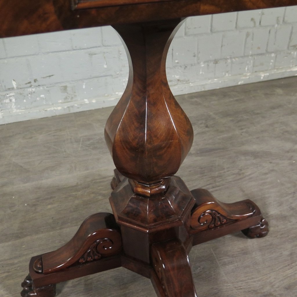 Klapptisch Spieltisch Beistelltisch Biedermeier 1830 Mahagoni