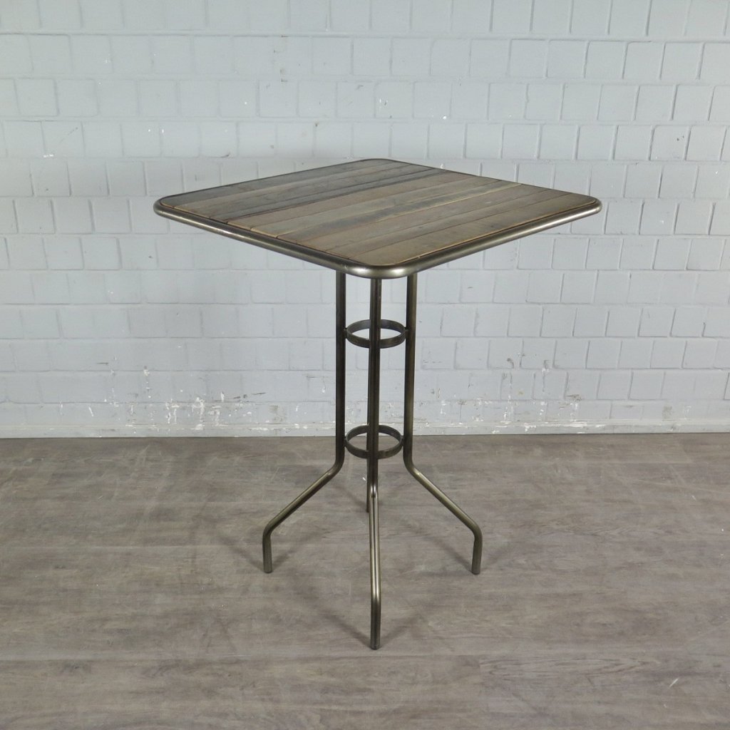 Stehtisch Tisch 0,80 m x 0,80 m Mangoholz