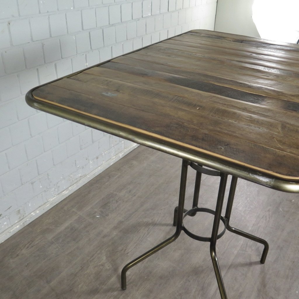 Stehtisch Tisch 1,20 m x 0,80 m Mangoholz