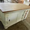 Kücheninsel Theke Teakholz 2,00 m