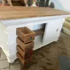 Kücheninsel Theke Teakholz 2,00 m